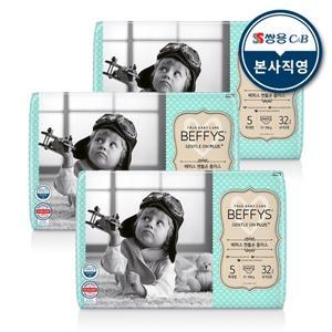 베피스 팬츠 젠틀온 플러스 특대형 32p x 3팩 남녀공용