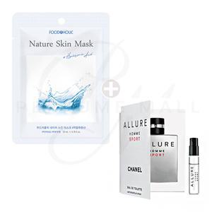 마스크팩 + 샤넬 알뤼르 옴므 스포츠 오드뚜왈렛 1.5ml