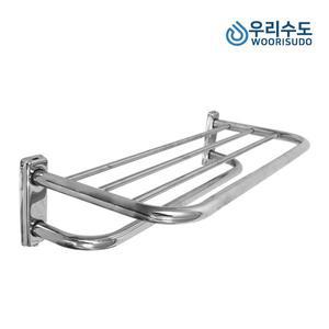 [우리수도] 국산 2단 수건선반 수건걸이 타올걸이