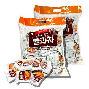 크리스피 허니 눈꽃쌀과자 920g 2개 대용량과자