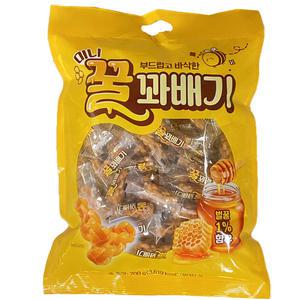 미니 꿀꽈배기 700g 대용량 낱개포장 (120개입) 옛날과자