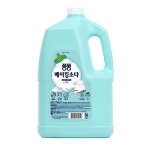 퐁퐁 베이킹소다 주방세제 깔끔한 민트향 3L (1병)