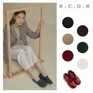 [e.c.o.e] 에코에 프리미엄 양가죽 컴포트 슈즈
