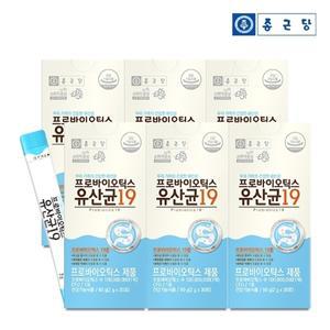 종근당 프로바이오틱스 유산균 19 (프로바이오틱스 19종 함유, 2gx30포) 6박스(6개월분)
