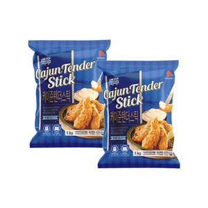마니커 케이준 치킨텐더 1kg x 2팩