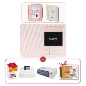 정품 캐논 셀피 CP1500 핑크+RP-108인화지+휴대용배터리 한정판 봄 패키지