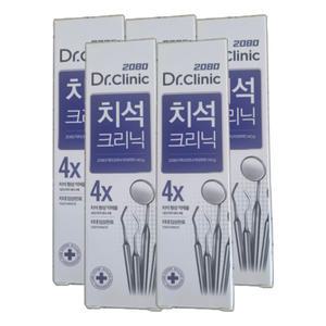 2080 닥터크리닉 치석치약 140g x 5개