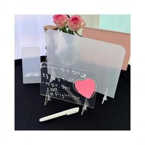 미니  대형 투명 메모보드 칠판 아크릴  (3lh7N)