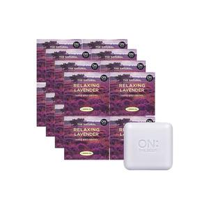 온더바디 더내추럴 릴랙싱 비누 라벤더향 90g x 16개