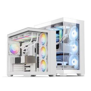 화이트 PC R9 9950X3D RTX5080 컴퓨터 본체 W95X3