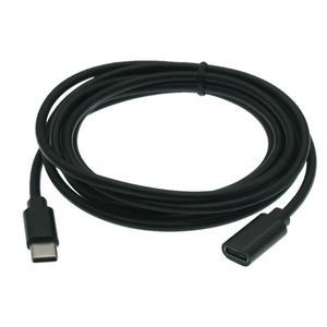 10cm Usb C Type-c 연장 코드 남성-여성 짧은 케이블 0.1m 2m 고속 날짜 충전기 와이어 커넥터