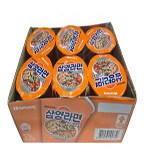 삼양 라면 작은컵 65g 12개
