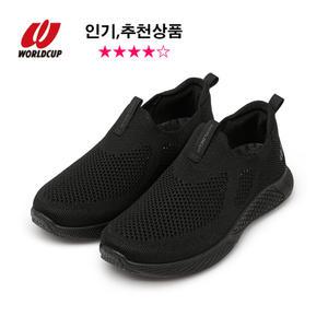 월드컵 렉토 통기성이 우수한 니트 갑피에 착탈이 용이하게 디자인된 남.여 슬립온
