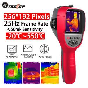 TOOLTOP 전문 열화상 카메라, 파이프 라인 난방 누출 자동차 검사용 휴대용 열화상 카메라, ET692C, 256*19
