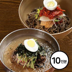 [동해막국수]40년 강릉맛집 비빔막국수/물막국수 10인분 외 곁들임 골라담기