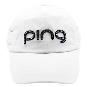 핑 PING 여성 골프 캡 모자 통기성 자외선차단