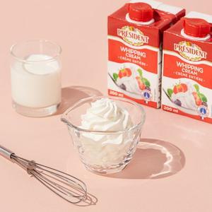 프레지덩 휘핑크림 200ml * 2입