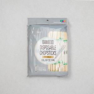 본리빙 대나무젓가락 100p
