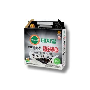 뼈에좋은 칼슘 두유 검은콩 190ml X 64팩