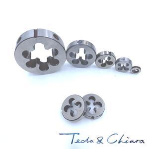 1Pc M16 M17 x 0.75mm 1mm 1.25mm 1.5mm 1.75mm 2mm 금형 가공용 미터법 오른손 다이 스레딩 도구 x 1 1.25