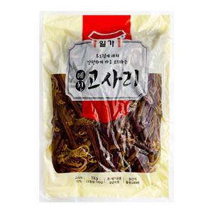일가 일가집 데친 고사리 1kg