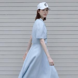 [케네스레이디](대전신세계)이바나 라인배색 자켓 (장다아 착용) EWJKOG4400