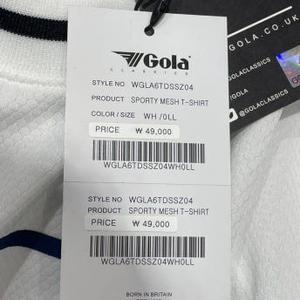 [원더플레이스] 원더플레이스 골라 SPORTY MESH T-SHIRT (WGLA6TDSSZ04)