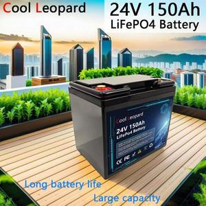 LiFePO4 32700 24V 배터리 150AH 내장 120A BMS RV 충전식 리튬 철 인산염 태양광 해양 육상 오프 그리드