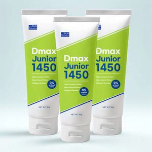 디맥스 주니어 1450ppm 어린이 고불소 어린이치약 샤인머스켓향 80g 3개
