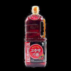 영미 칼칼하게 매운 고추맛기름 1.8L