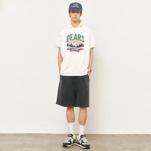 UNISEX DEARS 루즈핏 반팔티 [WHITE] / SBE2U01013-MAN