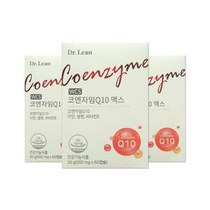 닥터린 코엔자임Q10 맥스 500mg 60캡슐 3개 / MJ