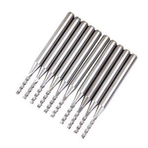카바이드 PCB 엔드 밀 커터 1.5mm 10개