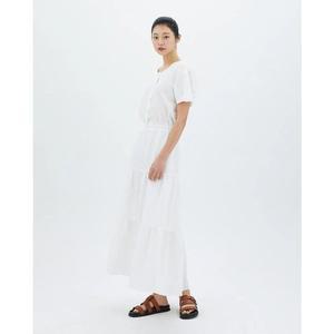 [갤러리아] LAP (SET-하의)밴딩 롱 티어드 스커트 AR2WS580