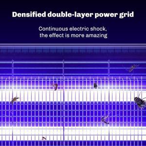 모기 킬러 램프 110V/220V 곤충 구충제 UV 및 LED 강력한 버그 죽이기