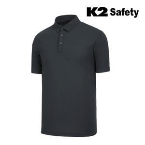 K2 SAFETY 남성 스판 카라 반팔티 냉감 폴로티