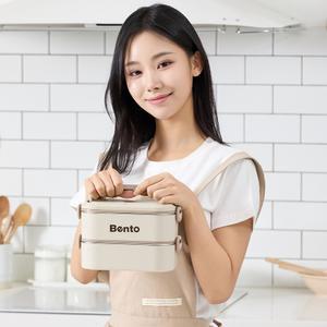 컴포니크 스텐 보온 전자레인지 도시락통