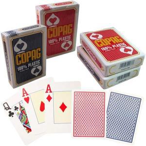 튼튼한 방수 Pvc 카드 놀이 직접 제조 업체 공급 Copag 포커 마무리  표면 양각 의류