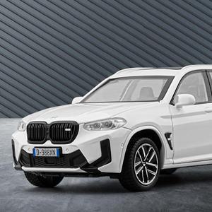 1:32 X3 X3M X5M SUV 합금 자동차 모델 다이캐스트 금속 장난감 차량 자동차 모델 높은 시뮬레이션 사운드