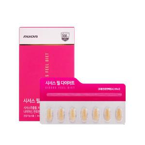 [홈쇼핑방송상품] 뉴온 시서스 필 다이어트 시즌2 리뉴얼 850mg 28정, 1개