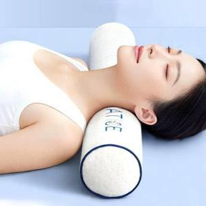 천연 라텍스 원통형 베개 바디필로우 벼게 목주름