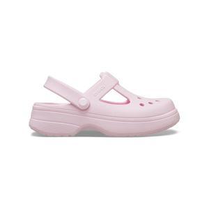 매장정품 CROCS KIDS 클래식 메리제인 클로그 키즈 - 핑크 밀크 210615-6ZW 244990