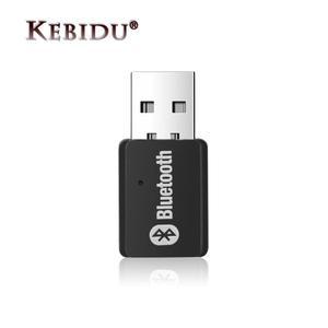Kebidu 블루투스 송신기 어댑터 5.0 무선 USB 윈도우 7/8/10 용 PC 컴퓨터 스테레오 오디오