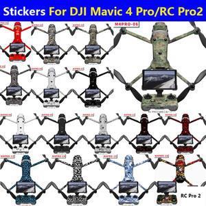 DJI Mavic 4 PRO 드론 데칼 RC Pro 2 리모콘 스티커 긁힘 방지 보호 필름 맞춤형 스킨 액세서리