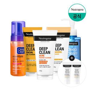 [브랜드공식] 뉴트로지나 & 클린앤클리어 클렌징 BEST/클렌저/딥클린/비누/세정/세안