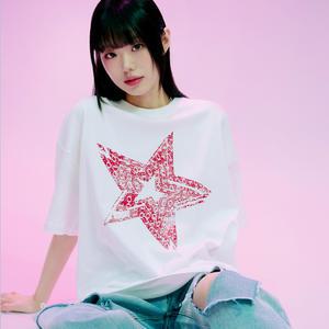 크랙 빅 스타 반팔티 3color