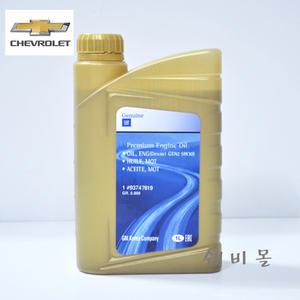 쉐보레정품스파크 가솔린 엔진오일 1L 5W30 93747740