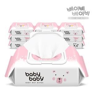 베이비베이비 아기물티슈 트윙클 120매X10팩 캡형