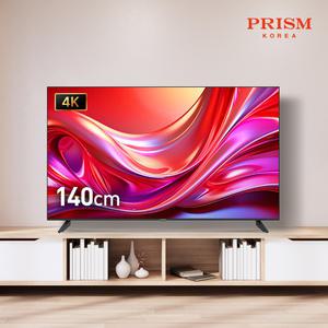 [무결점] 프리즘 PT550UD 140cm 4K UHD 베젤리스TV 1등급 패널 2년 무상보증