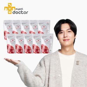 [마이펫닥터] 한우 스틱 강아지 간식 강아지껌 육포 수제 애견 소고기, 100g, 10ea